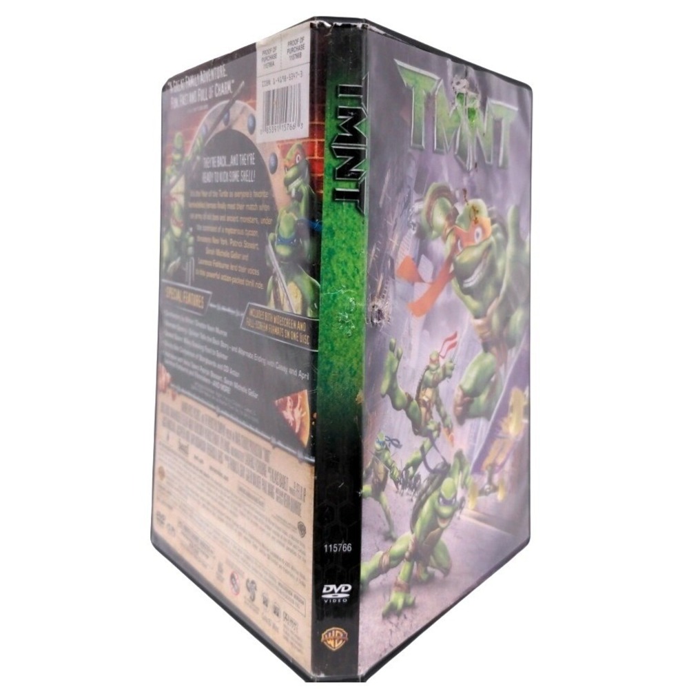 2007 TMNT Teenage Mutant Ninja Turtles DVD Movie Animated Action Adventure PG - Picture 3 of 6